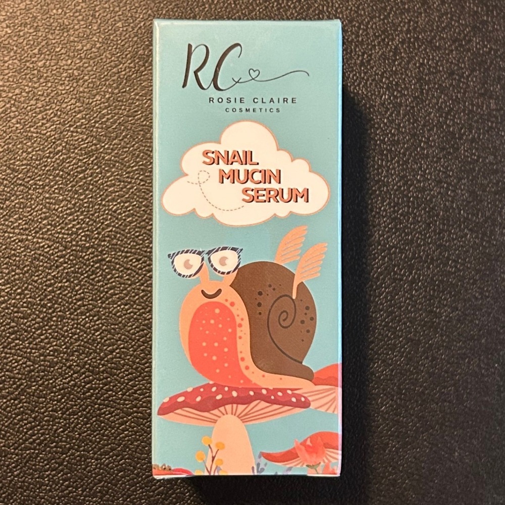 Rosie Claire Cosmetics Snail Mucin Serum 30ml Korean Formula Vitamin C E Aloe